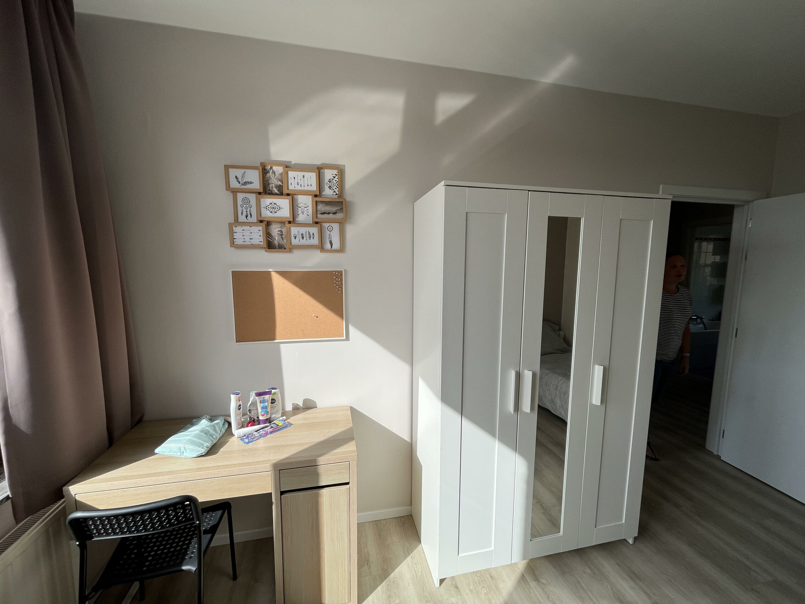 Maison d'accueil : chambre